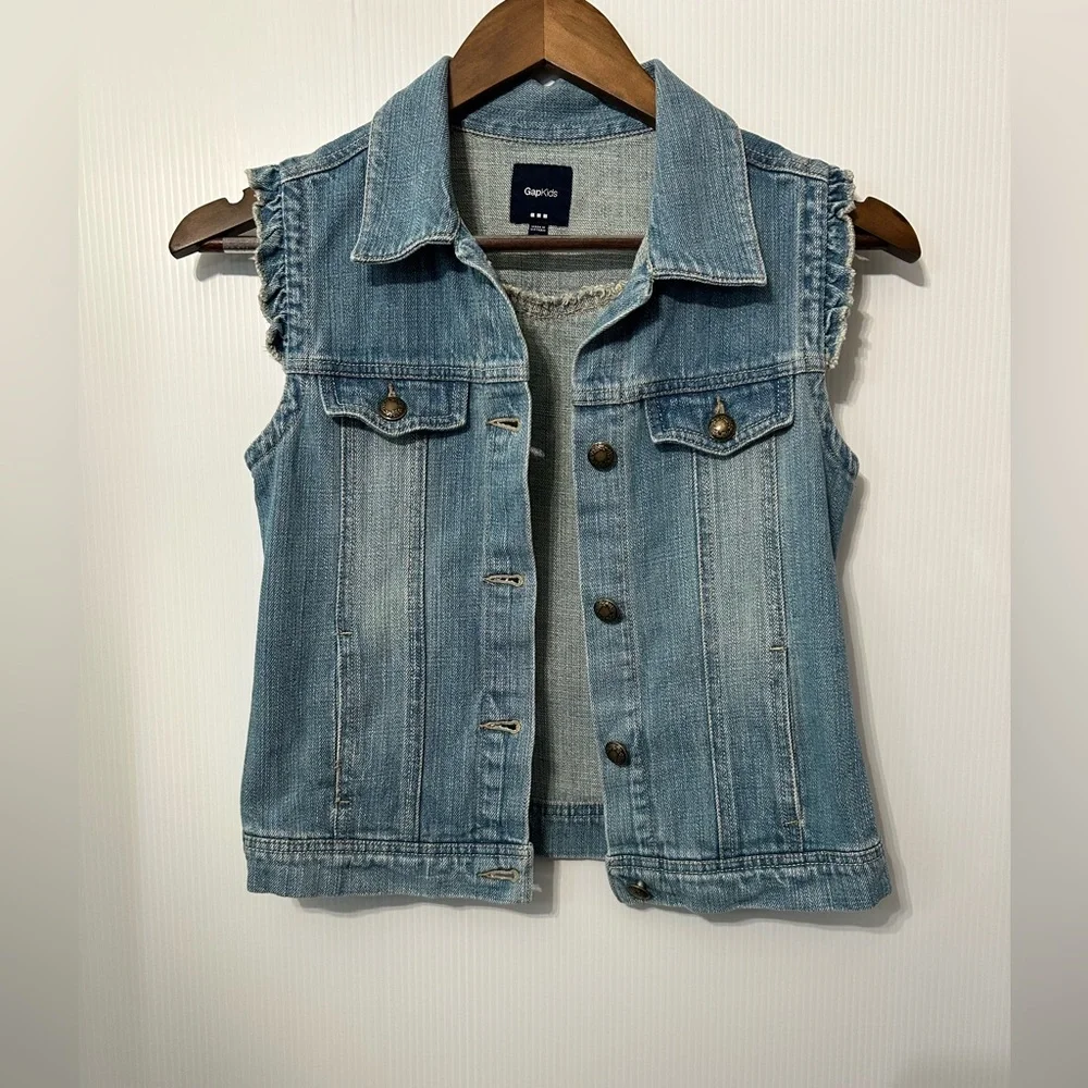 GAP Kids Denim Vest Size XL (12)